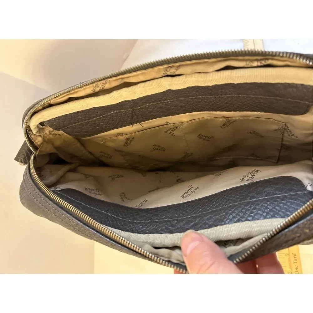 Jewell Thirty one satchel gray pebble 16